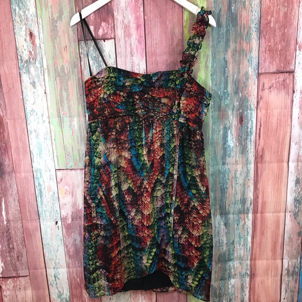City Triangles one shoulder Dress
